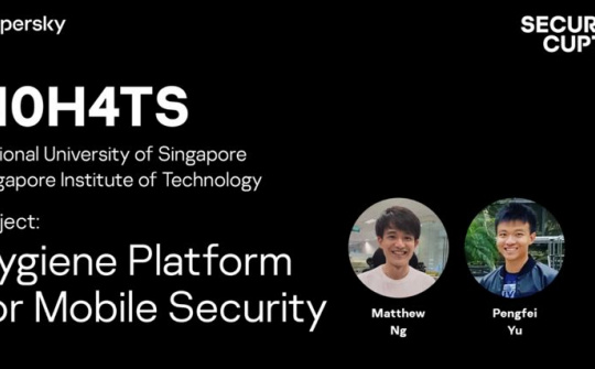 Kaspersky công bố người chiến thắng Secur’IT Cup 2022