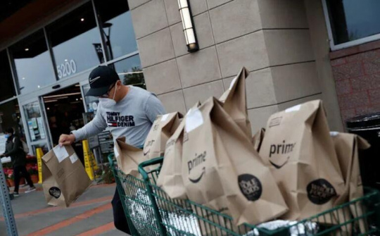 Amazon muốn mở rộng kinh doanh giao hàng tạp hóa