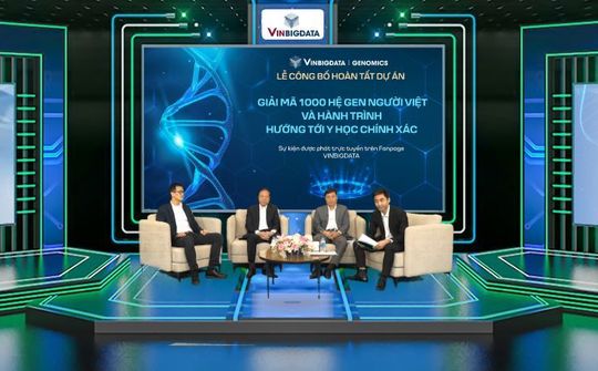 Hoàn thành nghiên cứu giải mã gen người Việt đầu tiên nhờ công nghệ xử lý dữ liệu lớn