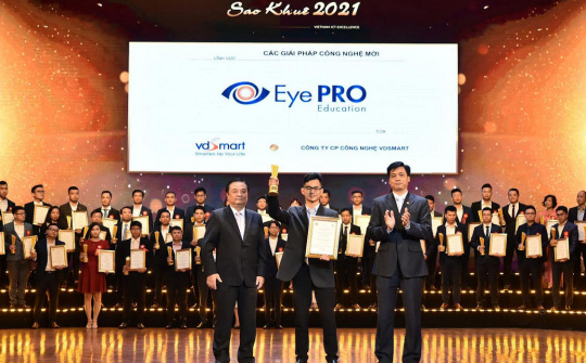 Giải pháp EyePro được vinh danh tại giải thưởng Sao khuê 2021