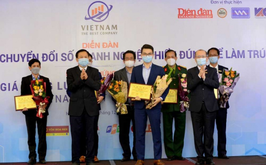 FPT trong Top doanh nghiệp có năng lực cạnh tranh tốt nhất năm 2021