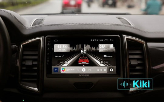 Zestech tích hợp trợ lý tiếng Việt Kiki trên màn hình xe hơi thông minh
