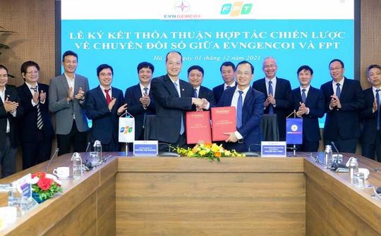 FPT và EVNGENCO1 ký kết hợp tác Chiến lược về chuyển đổi số