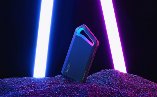 Lexar công bố SSD di dộng gaming mới SL660 BLAZE