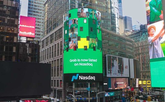 Grab tổ chức Lễ Rung Chuông, đánh dấu việc niêm yết cổ phiếu trên sàn Nasdaq