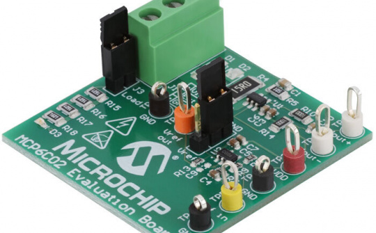 Microchip công bố khuếch đại cảm biến dòng high-side MCP6C02 và MCP6C04