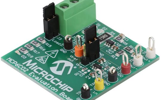 Microchip công bố khuếch đại cảm biến dòng high-side MCP6C02 và MCP6C04