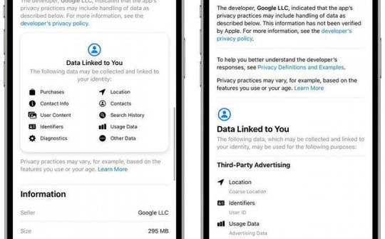 Google thêm nhãn App Privacy cho Gmail