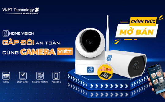 VNPT Technology mở bán IP camera qua các nền tảng TMĐT