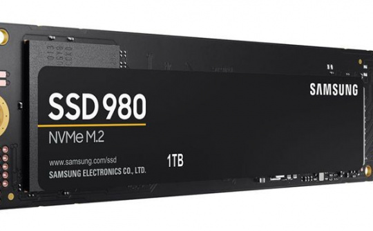 Samsung giới thiệu SSD 980 NVMe, giá chỉ từ 49,99 USD