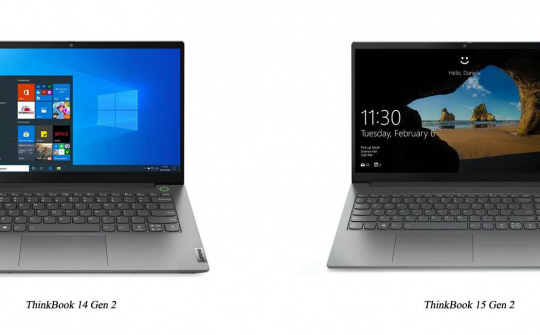 Lenovo giới thiệu bộ đôi ThinkBook mới phiên bản AMD