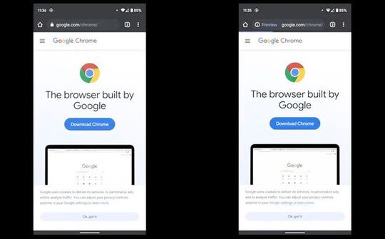 Chrome 89 cho Android cải tiến về tốc độ