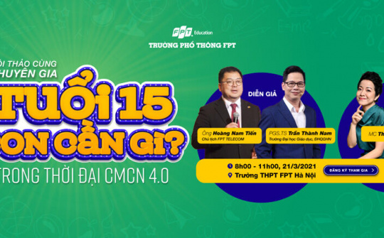 Tuổi 15 con cần gì?