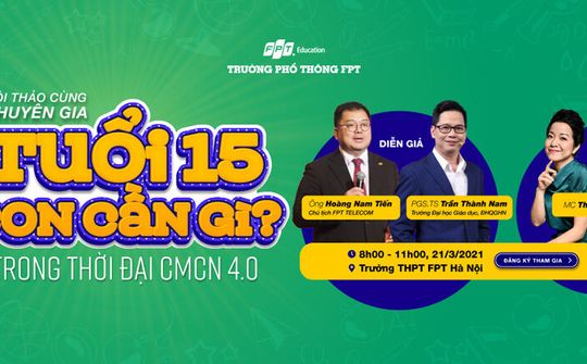 Tuổi 15 con cần gì?