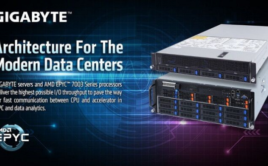 Gigabyte giới thiệu máy chủ mới với bộ xử lý AMD EPYC 7003