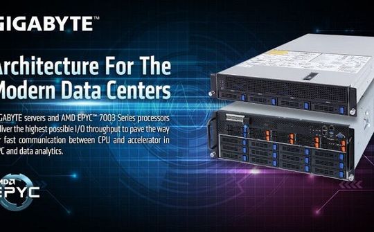 Gigabyte giới thiệu máy chủ mới với bộ xử lý AMD EPYC 7003
