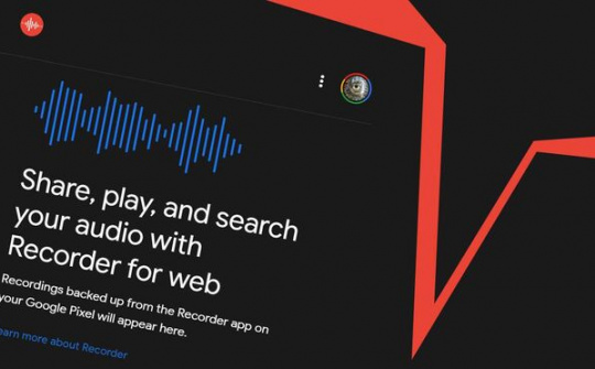 Google Recoder đổi giao diện, thêm tính năng mới