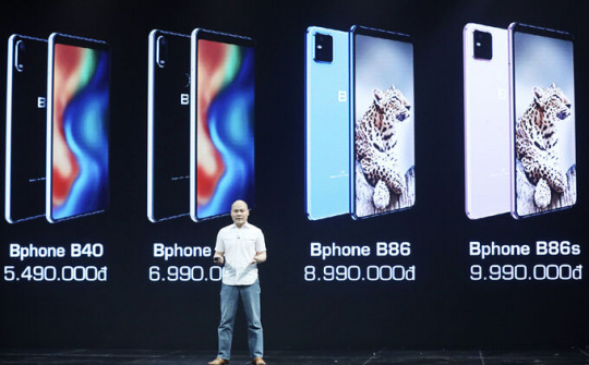 Bphone B40, B60 dừng bán tại Việt Nam để chuyển đối tượng khách hàng
