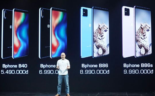 Bphone B40, B60 dừng bán tại Việt Nam để chuyển đối tượng khách hàng
