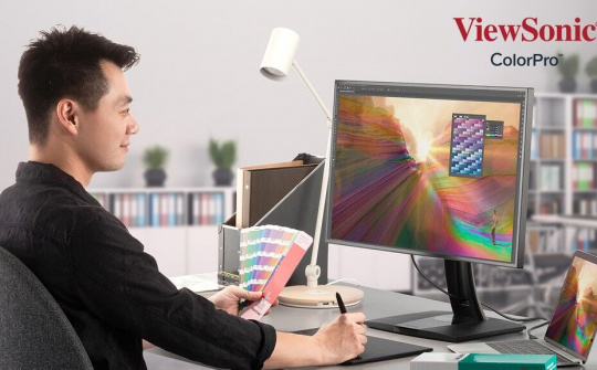 Viewsonic ra mắt màn hình thiết kế đồ hoạ ColorPro VP68a, giá 10 triệu