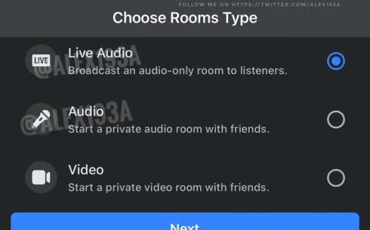 Người dùng sẽ sớm có thể sử dụng Live Audio trong Messenger Rooms