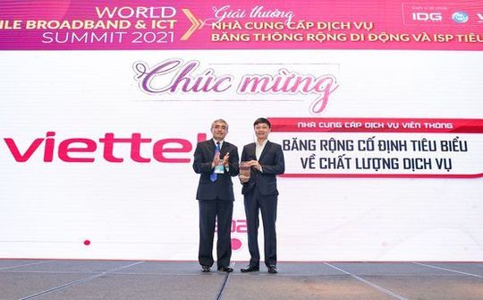 Viettel nhận 3 giải thưởng thuộc lĩnh vực viễn thông và điện toán đám mây