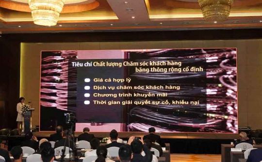 FPT Telecom nhận giải thưởng lần thứ 3 liên tiếp về Chất lượng dịch vụ