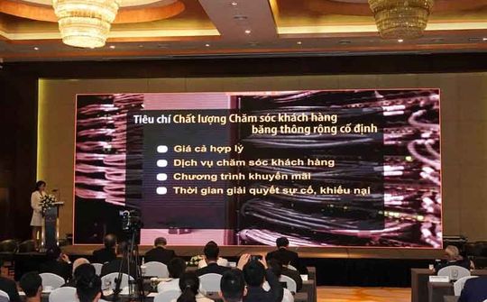FPT Telecom nhận giải thưởng lần thứ 3 liên tiếp về Chất lượng dịch vụ