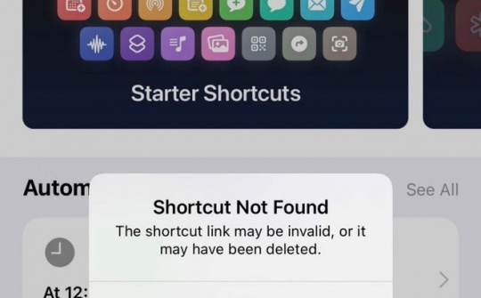 Apple sửa lỗi iCloud liên kết với Sharing Shortcut