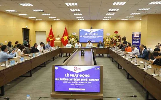 Phát động giải thưởng Chuyển đổi số Việt Nam năm 2021