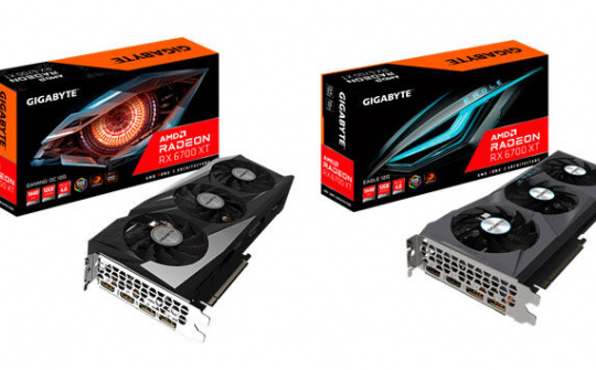 GIGABYTE ra mắt dòng card Radeon RX 6700 XT