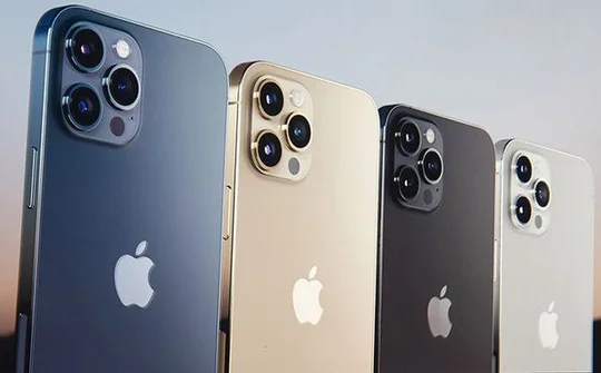 Loạt iPhone 12 Pro giúp doanh số smartphone toàn cầu tăng 50%