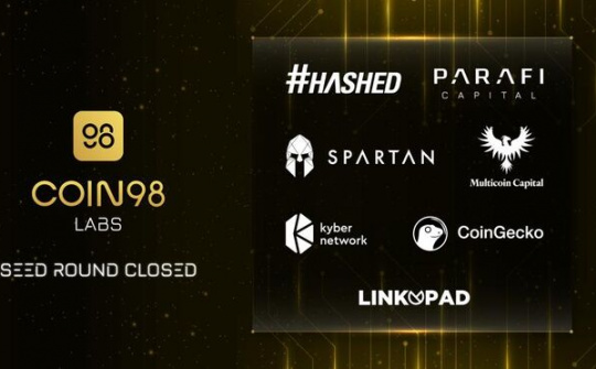 Coin98 Labs đang nhận được sự quan tâm từ nhiều quỹ đầu tư lớn