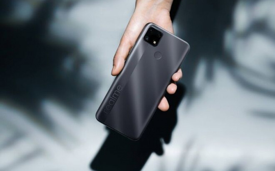 Realme trình làng smartphone C25, giá 4,69 triệu đồng