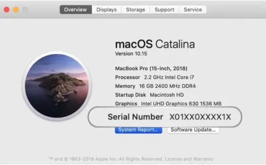 Số serial trên sản phẩm của Apple trong tương lai sẽ khó đoán hơn