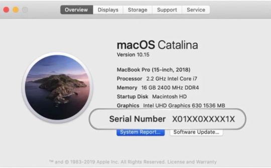 Số serial trên sản phẩm của Apple trong tương lai sẽ khó đoán hơn
