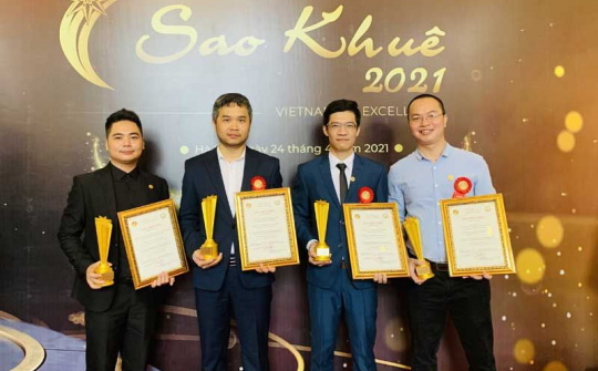 4 nền tảng thuộc hệ sinh thái số NOVAON đã được vinh danh tại Sao Khuê 2021 