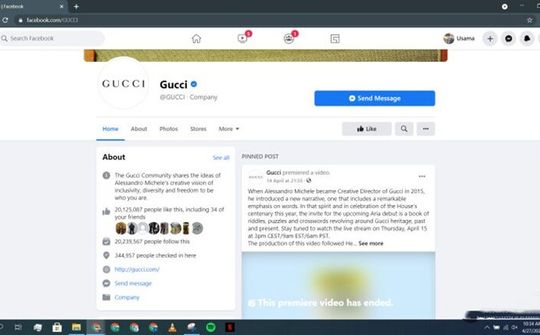 Facebook hợp tác Gucci chống hàng giả