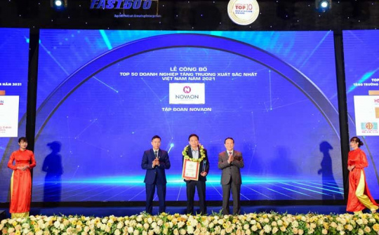 NOVAON được vinh danh trong Bảng xếp hạng FAST500 lần thứ 3 liên tiếp