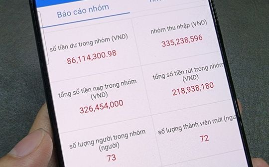 Nhiều người mất hàng trăm triệu đồng vì dùng app đa cấp 