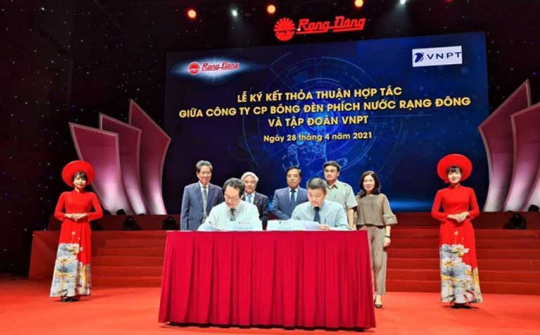 VNPT đồng hành cùng Rạng Đông trong lộ trình chuyển đổi số