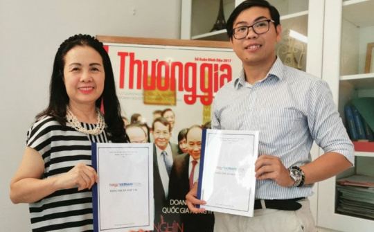 Tạp chí Thương Gia hợp tác cùng Công ty công nghệ VietnamPedia