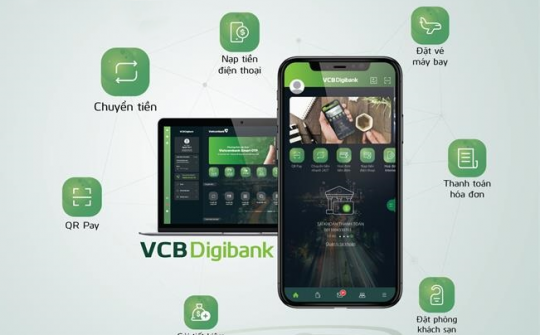 Vietcombank điều chỉnh, bổ sung tính năng trên VCB Digibank