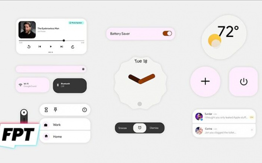 Android 12 sẽ đại tu về thiết kế 