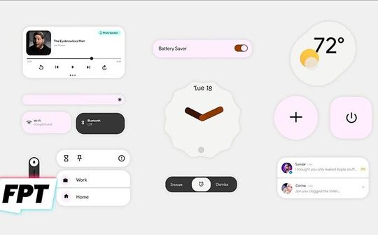 Android 12 sẽ đại tu về thiết kế 