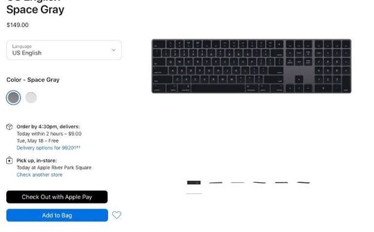 Apple ngừng cung cấp biến thể màu xám của nhiều phụ kiện