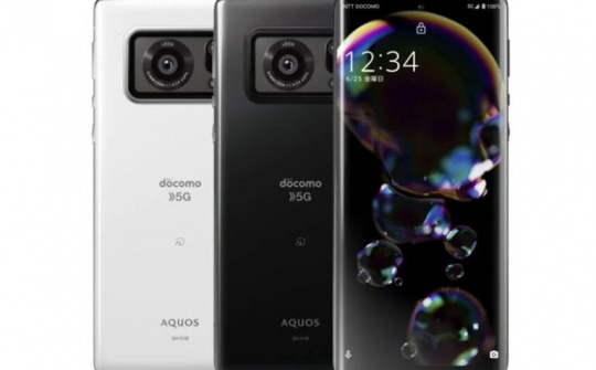 Sharp công bố smartphone đầu tiên dùng cảm biến camera 1 inch