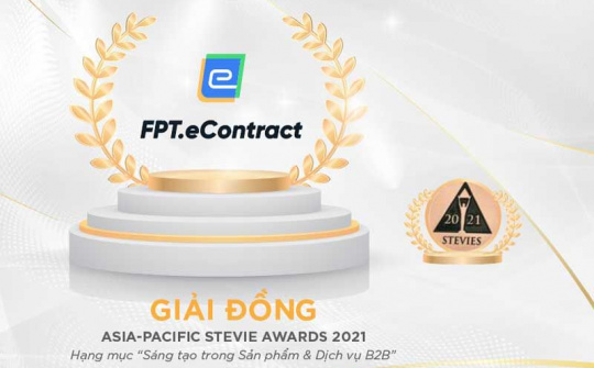 FPT.eContract giành giải thưởng Sáng tạo khu vực CA-TBD 