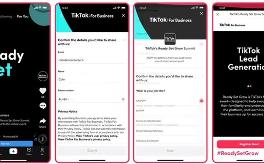 TikTok ra mắt Giải pháp thu hút khách hàng tiềm năng cho doanh nghiệp