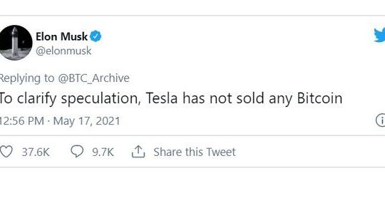 Giá Bitcoin gượng dậy sau tuyên bố của Elon Musk